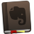 Evernote Light Brown Bookmark Icon